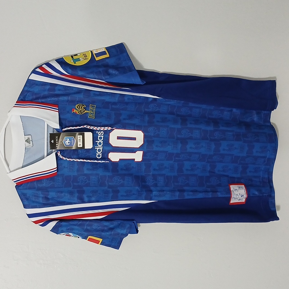 France Zidane Mens 1996 Jersey